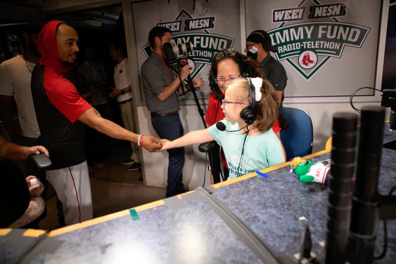 Cheyenne Stockwood with Mookie Betts