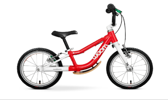 A bike model recalled by the CPSC and the bike company woom.