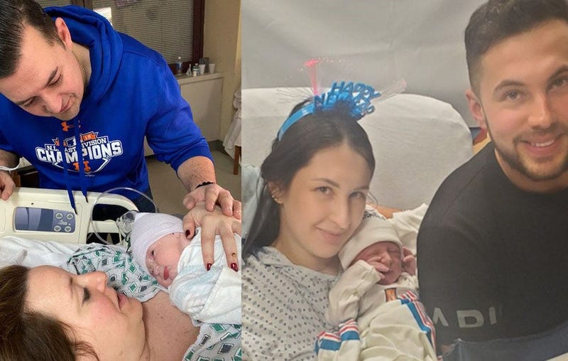 The first babies of 2020