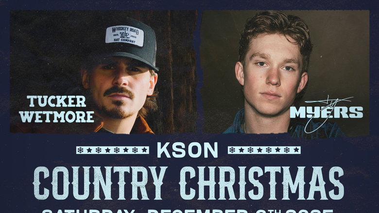 KSON Country Christmas starring Tucker Wetmore!