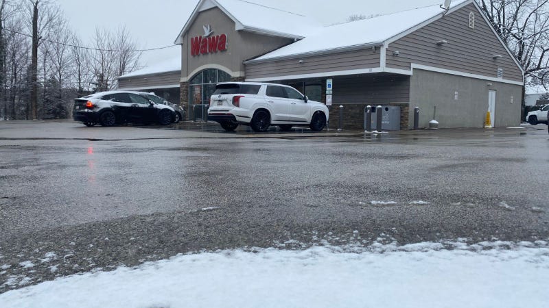 Snow at wawa