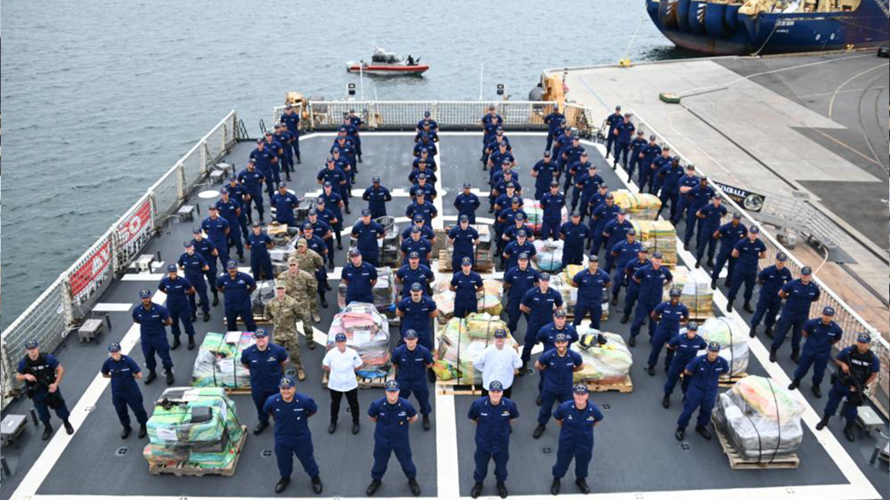 15,300 pounds of cocaine and marijuana seized by Coast Guard in San Diego