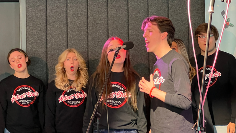 B101's 9-12 Division 2023 Christmas Choir Competition Champions Neshaminy High School Perform at B101