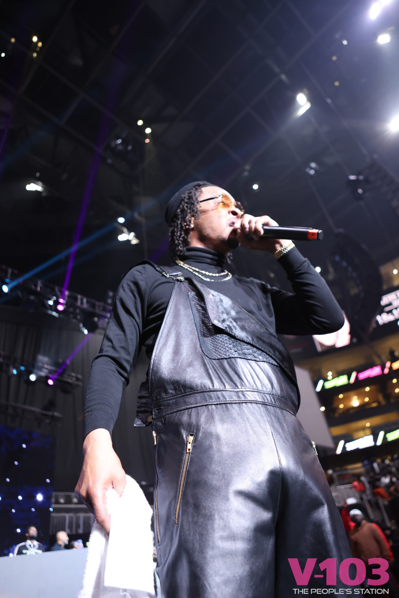 T.I at V103 Winterfest at Statefarm Arena 2023