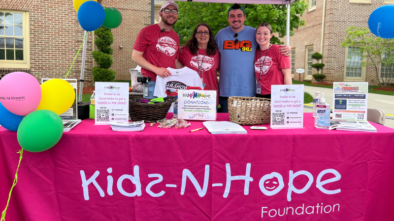 coop with the Kids-N-Hope Foundation at BIG 98.1 and American Heritage's 18th Annual Car Show