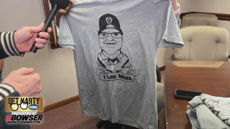 North Fayette Township is selling "I Like Mike" t-shirts to raise money for the Hayes family.