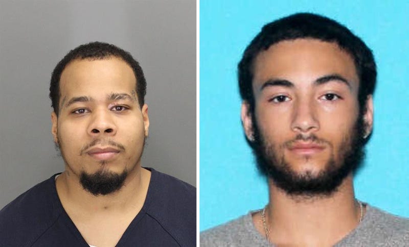 Troy Dwayne Santos, left, and Demetrious Antwan Urbano Brox Jr.