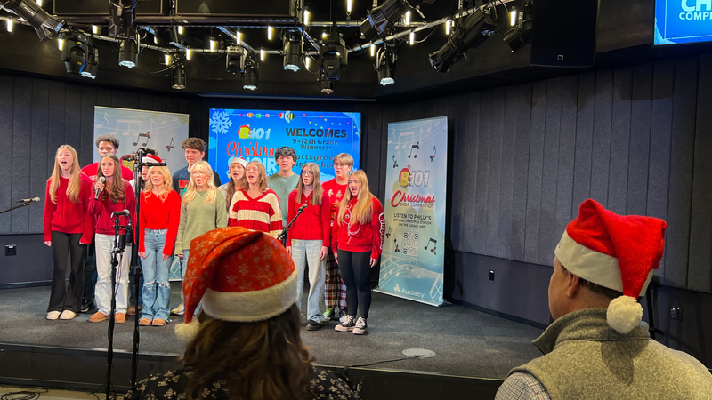 B101's 2024 High School Christmas Choir Competition Champions Pottsgrove High School Performs at B101