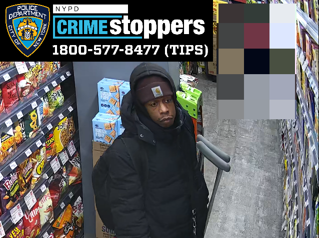 Police are searching for a suspect in the Feb. 8 attack on Broadway