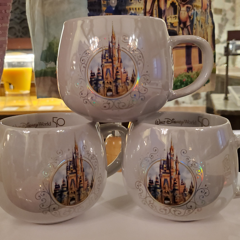 Walt Disney World 50th Celebration Glassware