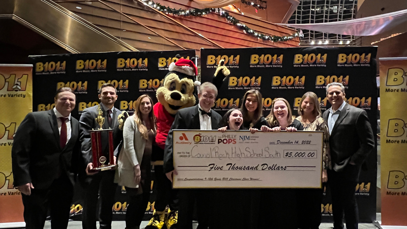 9-12 Christmas Choir Champions Council Rock High School South Performs at the Kimmel Center