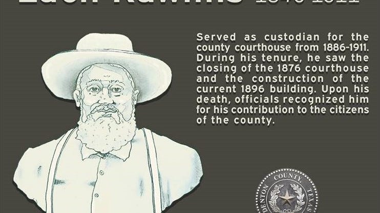 Denton County Courthouse unveils plaque honoring former slave turned janitor