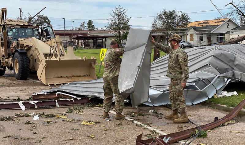 Hurricane Laura, US Army