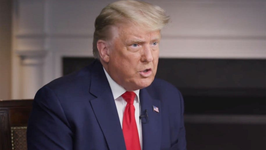 VIDEO: Trump releases 38 minutes of footage of his contentious '60 Minutes' interview ahead of its broadcast