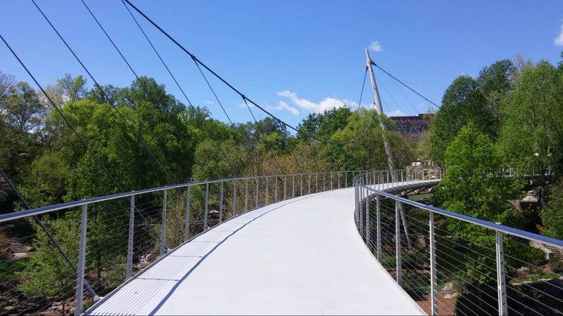 Liberty Bridge at Falls Park