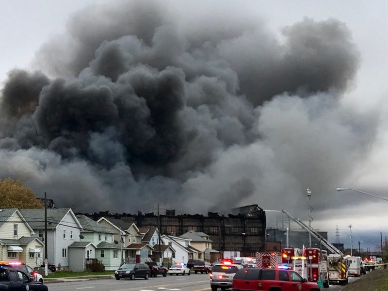 Bethlehem Steel fire