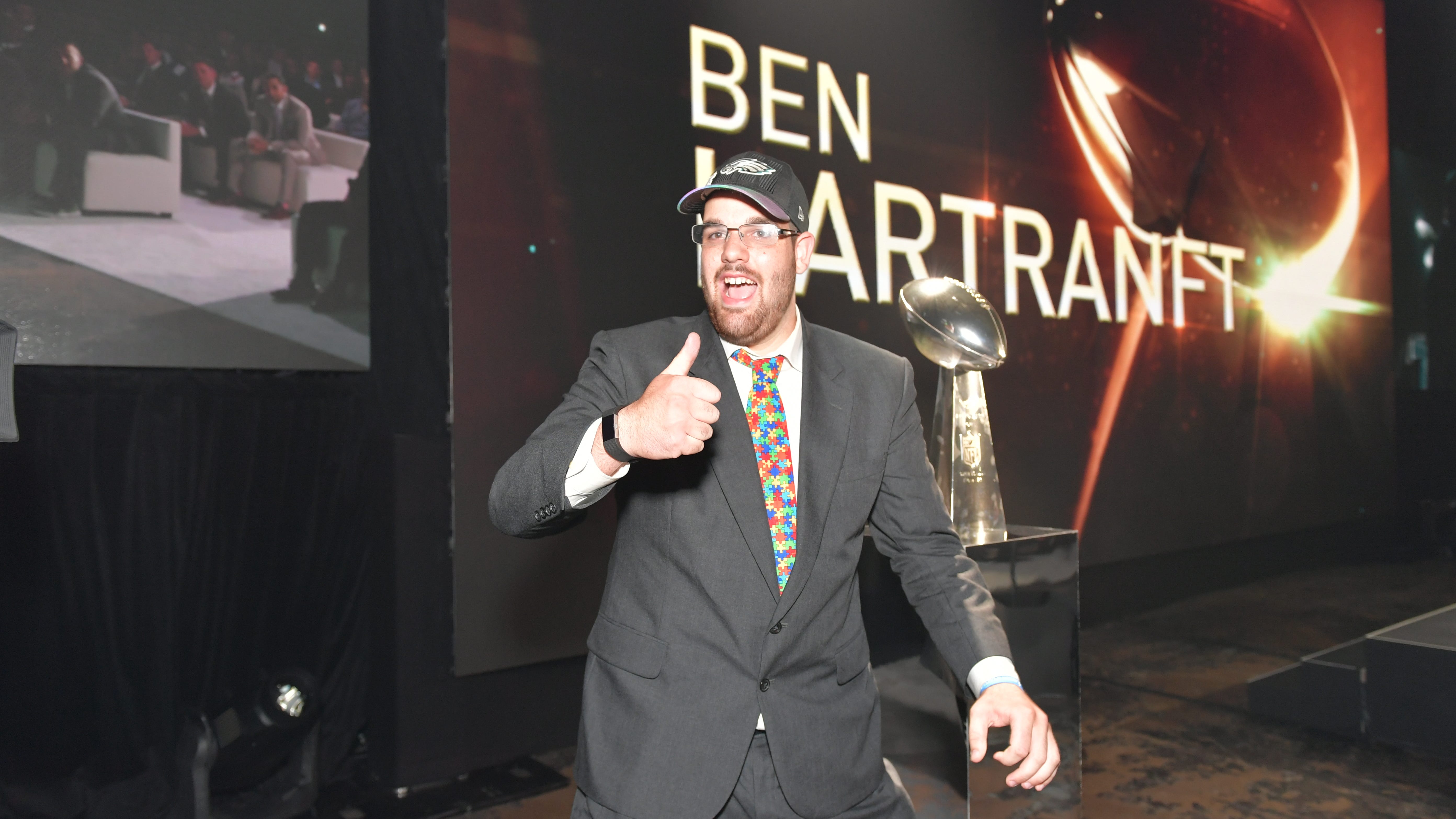‘Benergy’ for the birds: Autism advocate lives his dream as an Eagles greeter