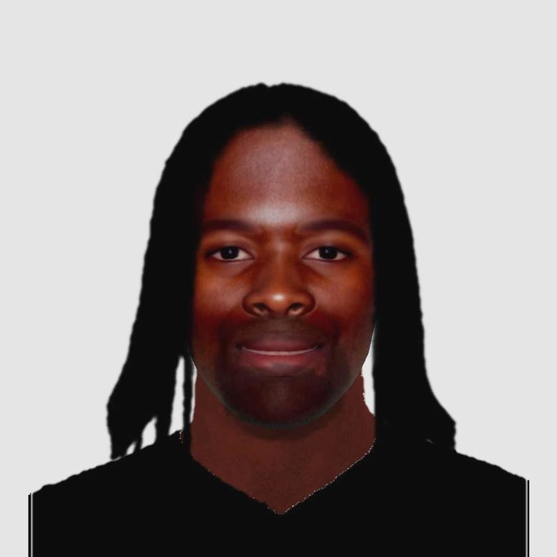 A composite image of the man suspected of child luring