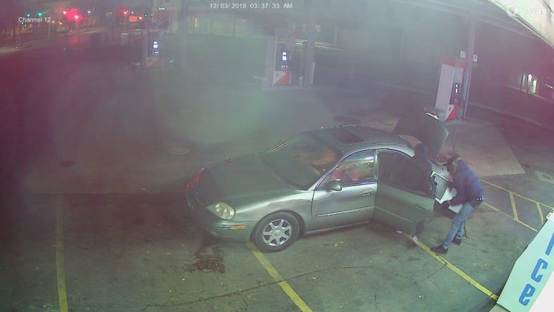 Part of an ATM thrown away after a string of thefts at a west suburban Riverside gas station was taken from the trash last week, giving investigators new leads in the case.