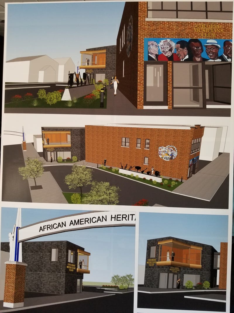 Renovations coming to Colored Musicians Club