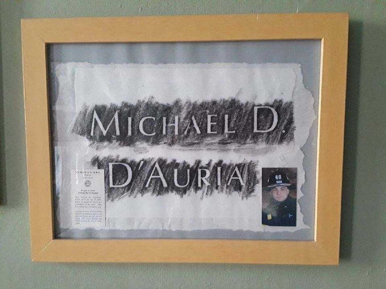 Michael D'Auria Etching