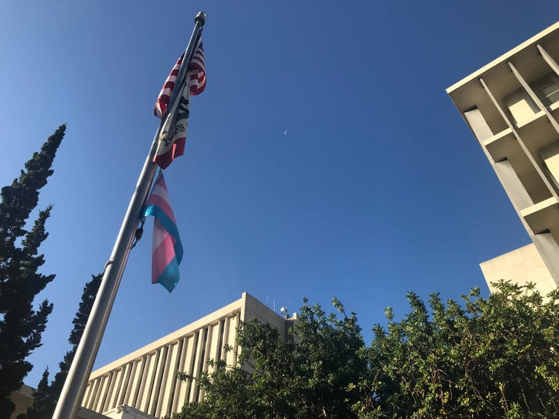 San Mateo County Raises Transgender Flag to Mark Day of Remembrance