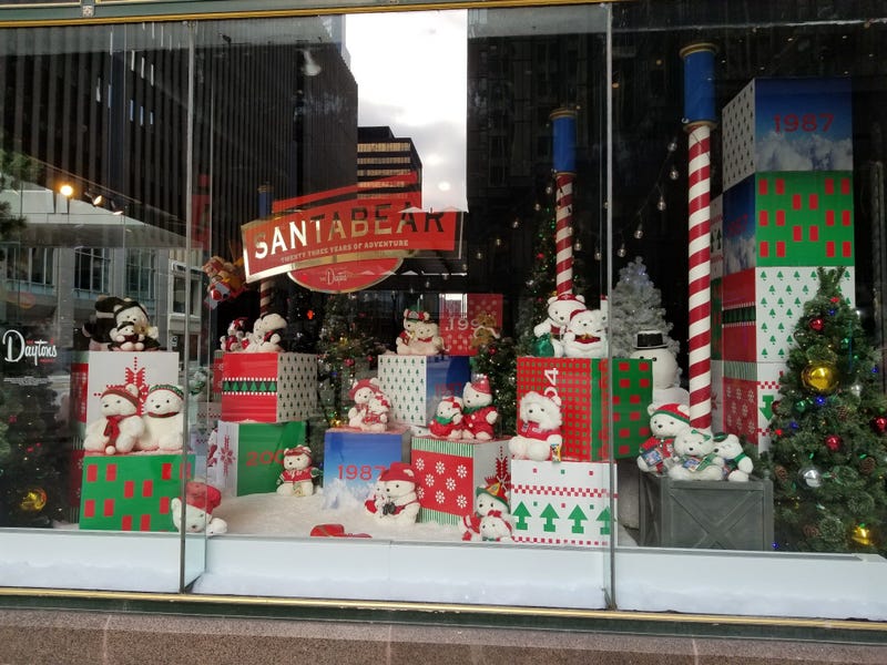 Dayton's christmas window display 