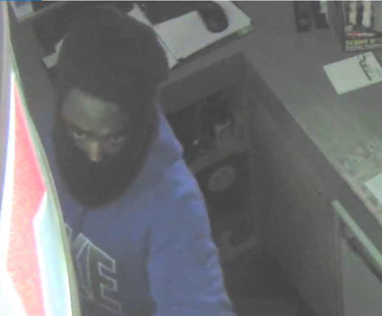 Detroit gas station robbery suspect