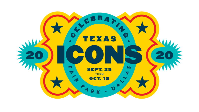 2020's State Fair of Texas theme logo represents Texas Icons