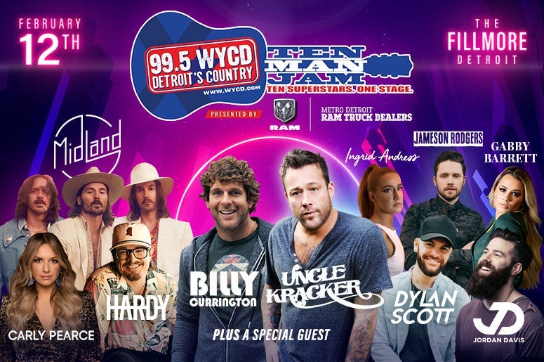 Ten Man Jam Line Up Announced