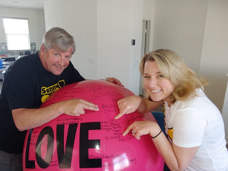 Rob and Joss Love Ball