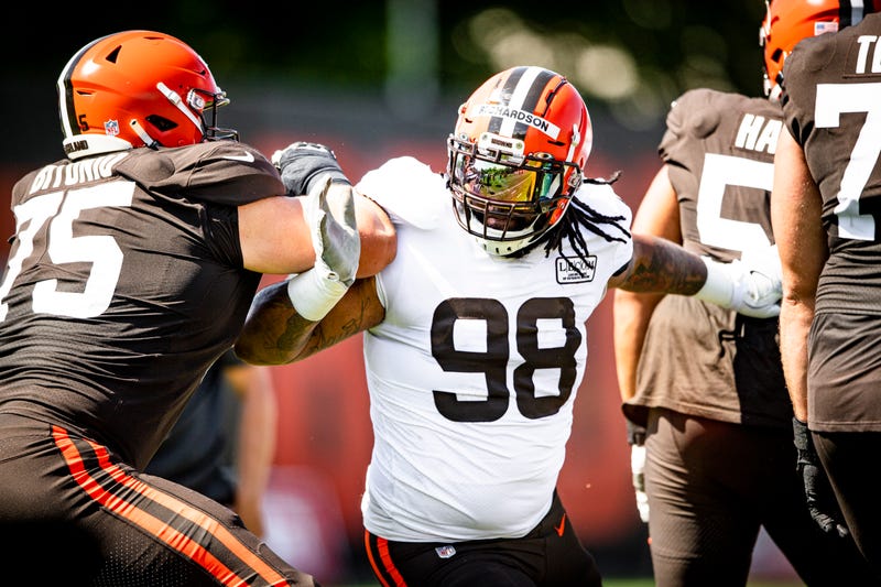 Cleveland Browns defensive tackle Sheldon Richardson