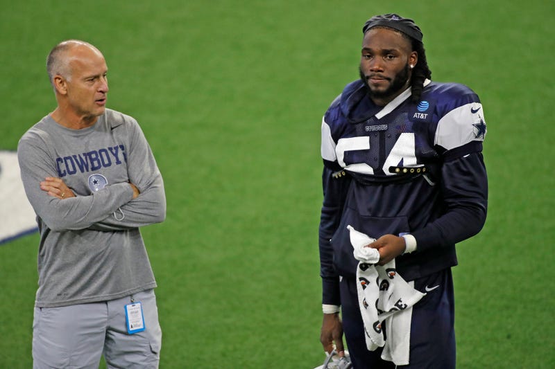 Jaylon Smith and Mike Nolan