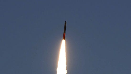 Russian nuclear submarine test-fires 4 ICBMs
