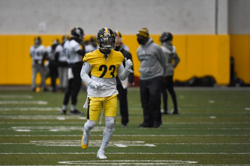 Joe Haden at practice