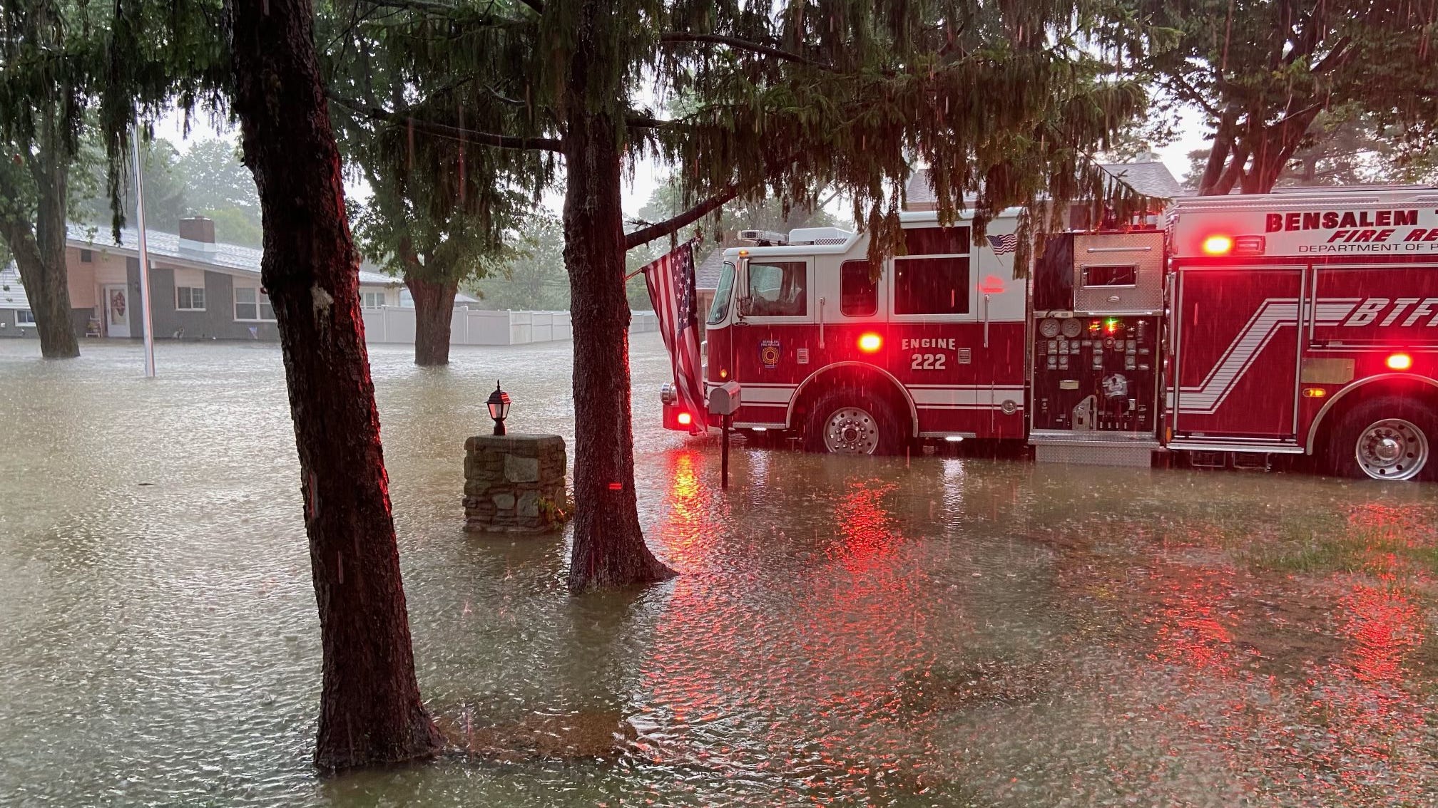'Very dangerous situation': Flooding as deep as six feet strikes Philadelphia area