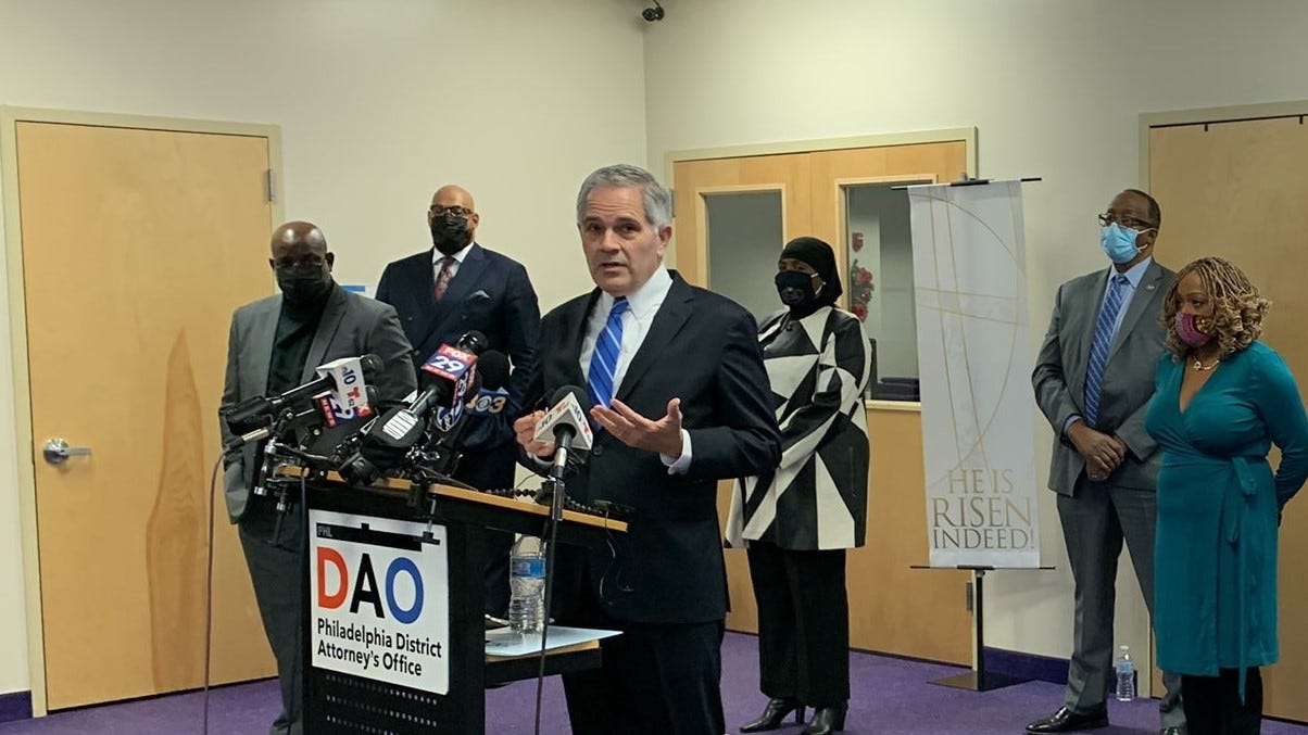 'I failed': Krasner apologizes after backlash over comments dismissing Philadelphia's gun violence crisis