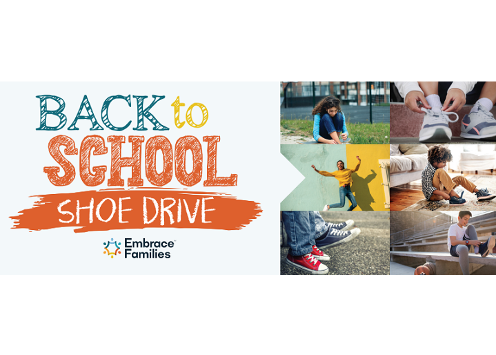Embrace Families Shoe Drive