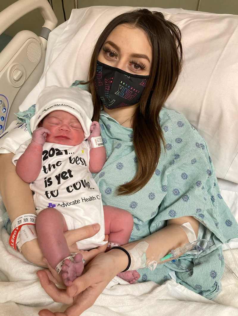 First babies of 2021 born at Chicago area hospitals
