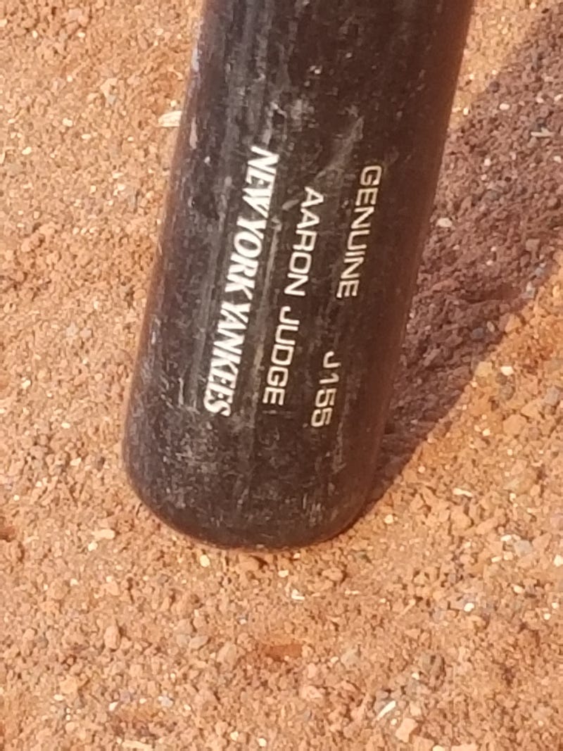 Aaron Judge's bat
