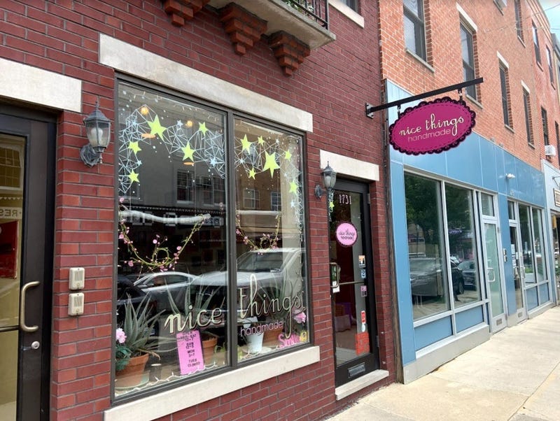 Nice Things Handmade on East Passyunk Avenue
