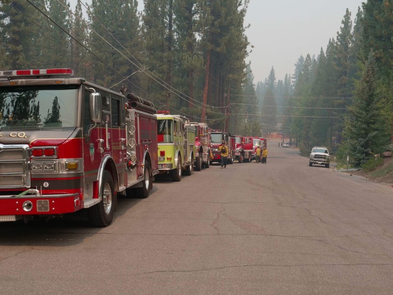 In one of the more active areas of the Caldor Fire, crews have, so far, been successful at protecting the Kirkwood Ski Resort and the houses around it from the blaze.