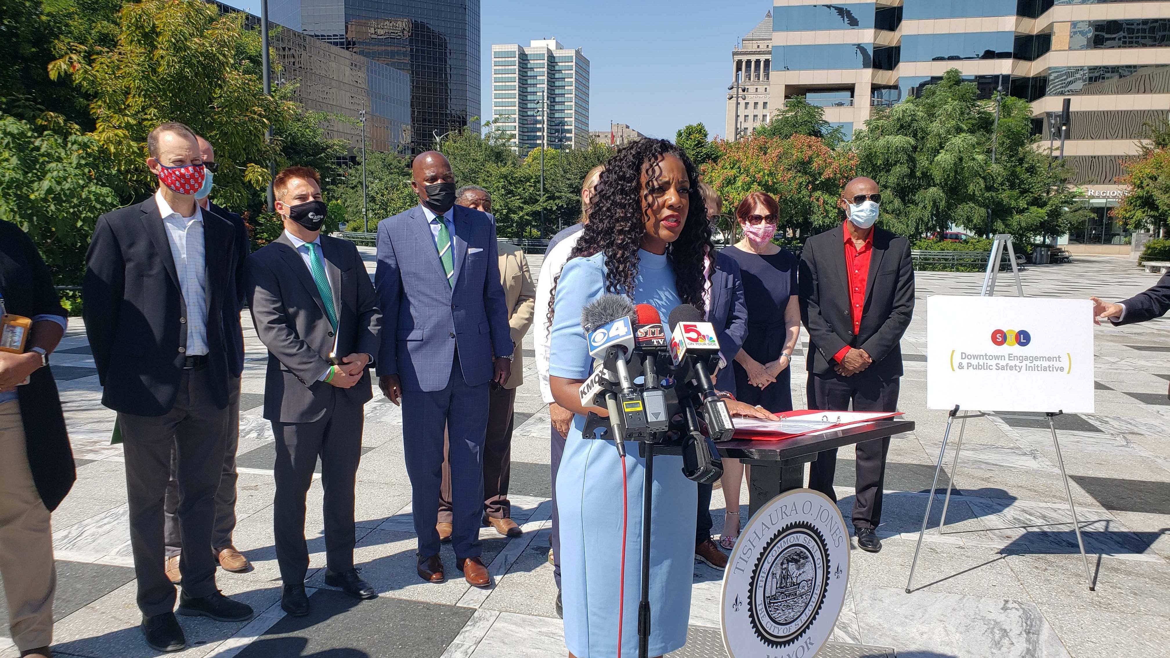 Mayor Jones announces more police, youth programs to solve downtown crime issues