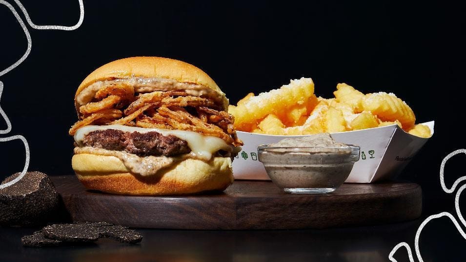 Shake Shack debuts truffle-themed menu, including black truffle burger and fries