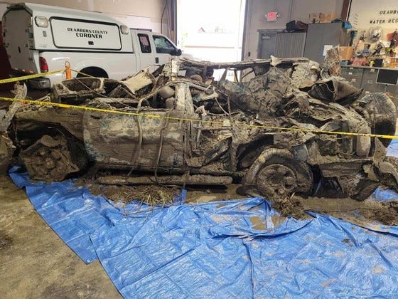 Bone found in Ohio River belongs to woman who disappeared with kids 20 years ago
