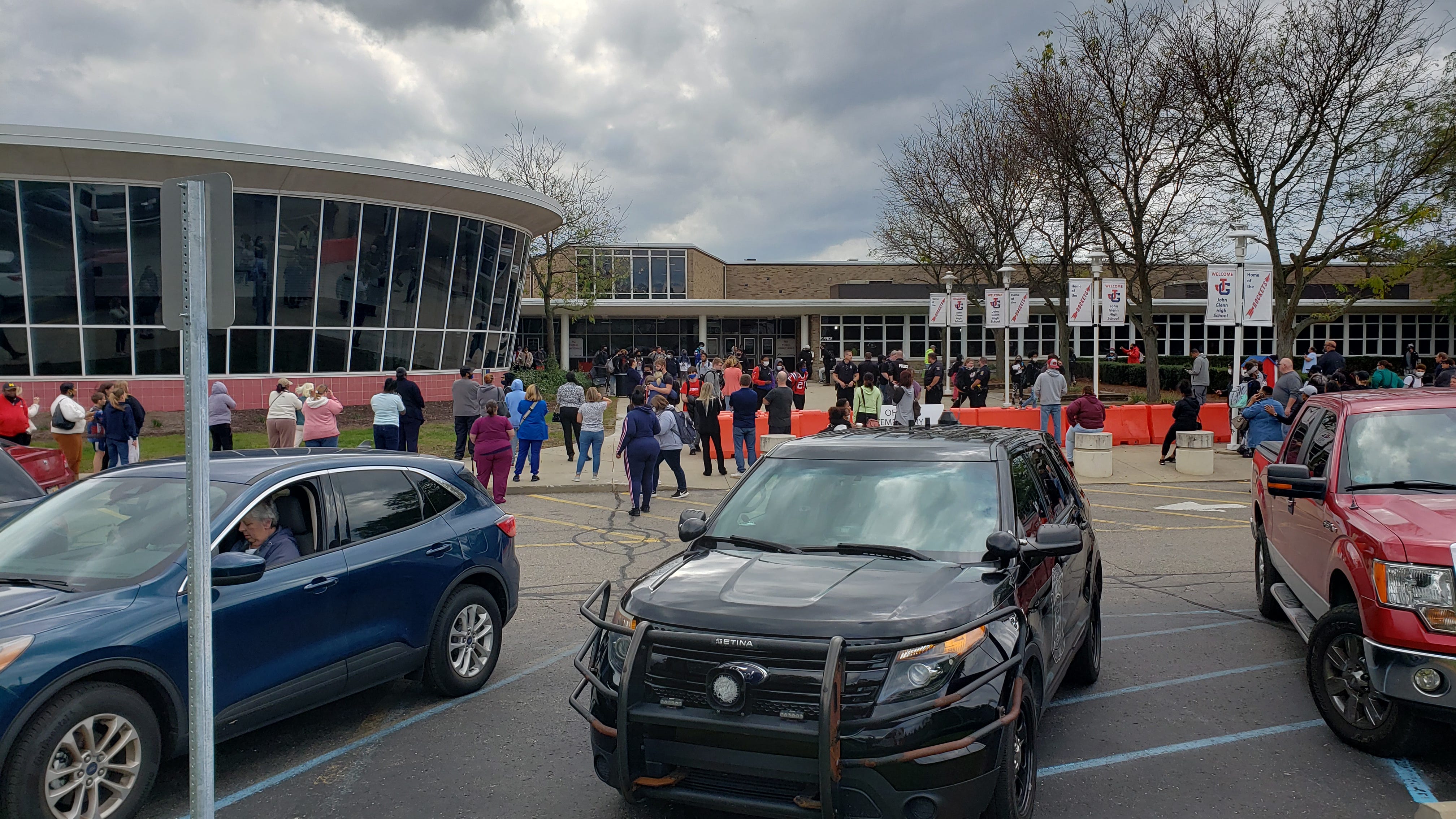 Westland high school 'filled with cops' on report of student with gun; No weapon found