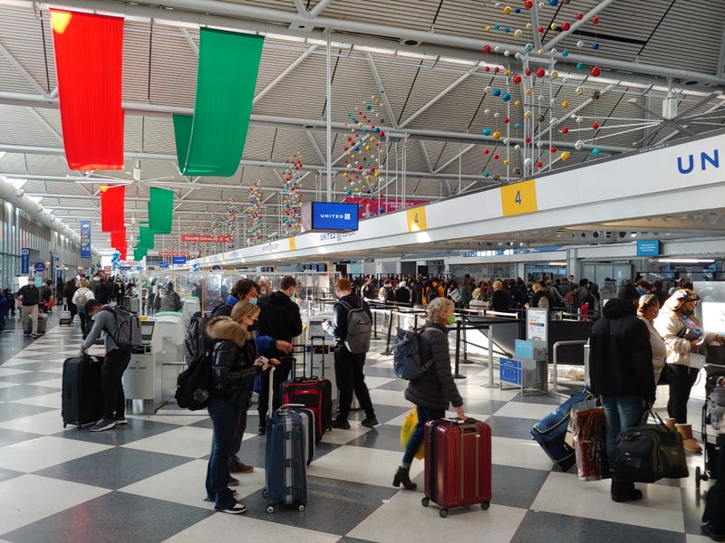 The Omicron variant had some passengers coming through O’Hare at the end of the busy holiday break wondering about future trips.