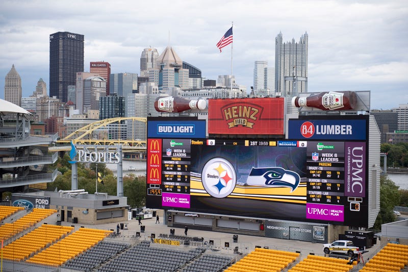 Heinz Ketchup Bottles at Heinz Field