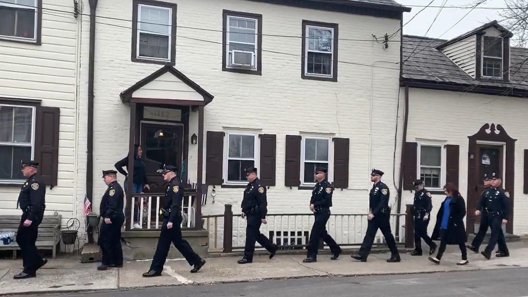 Law enforcement from across US come to mourn Trooper Martin Mack in Bucks County