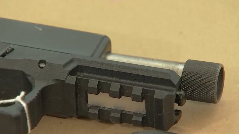 A ghost gun.